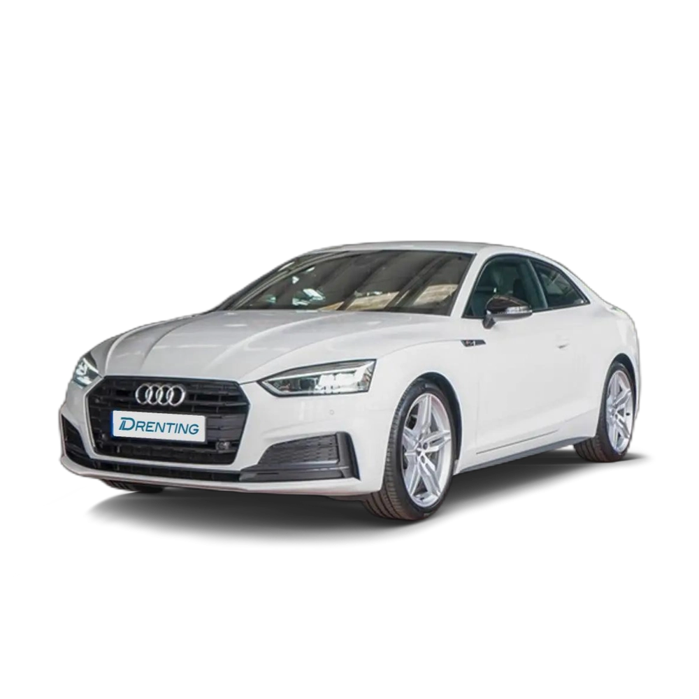 Renting Audi A5 Coupé 40 TDI S line S tronic 140kW Blanco