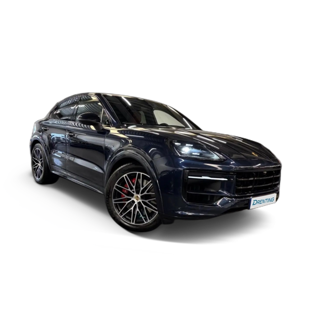 Renting Porsche Cayenne Coupé E-Hybrid S Aut. Azul