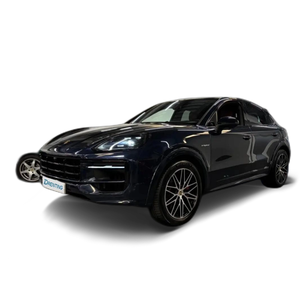 Renting Porsche Cayenne Coupé E-Hybrid S Aut. Azul