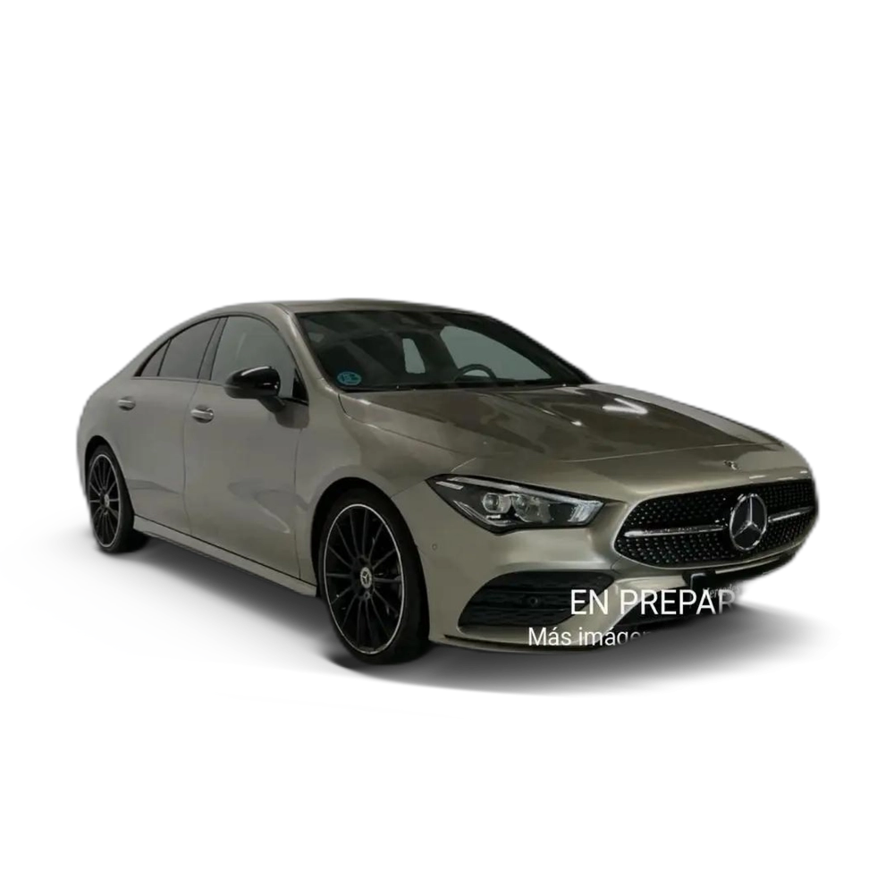 Renting Mercedes-Benz CLA 200 d AMG Line (EURO 6d) Plateado