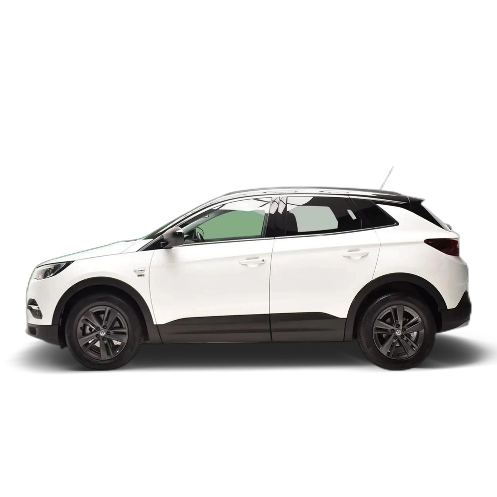 Renting Opel Grandland X DESIGN LINE 120 ANIVERSARIO 1.2 TURBO 130 CV 5P Blanco