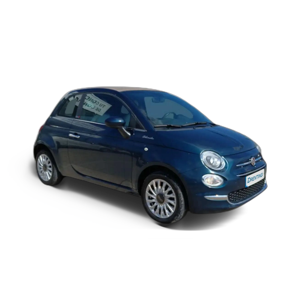 Renting Fiat 500 Dolce Vita Azul 1
