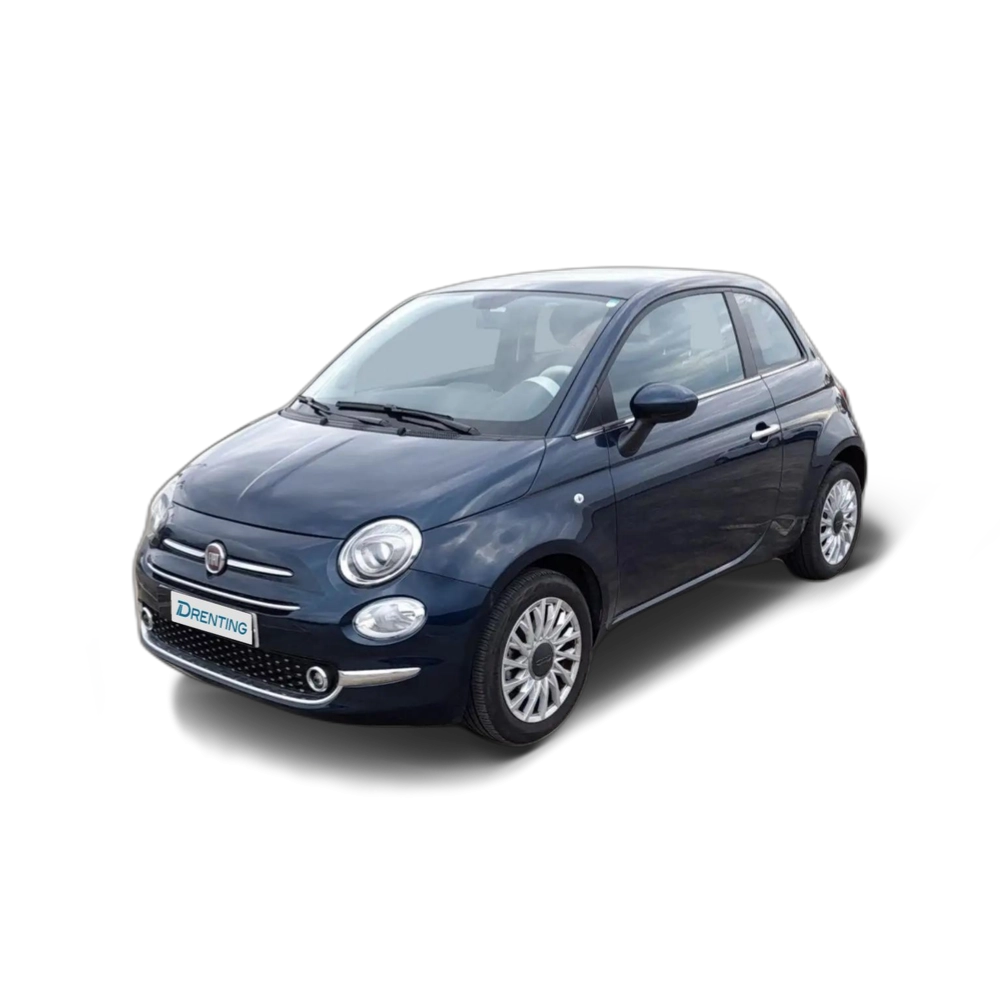 Renting Fiat 500 Dolcevita 1.0 Hybrid 51KW (70 CV) Azul 2