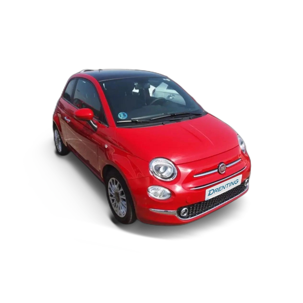 Renting Fiat 500 Dolcevita 1.0 Hybrid 51KW (70 CV) Rojo