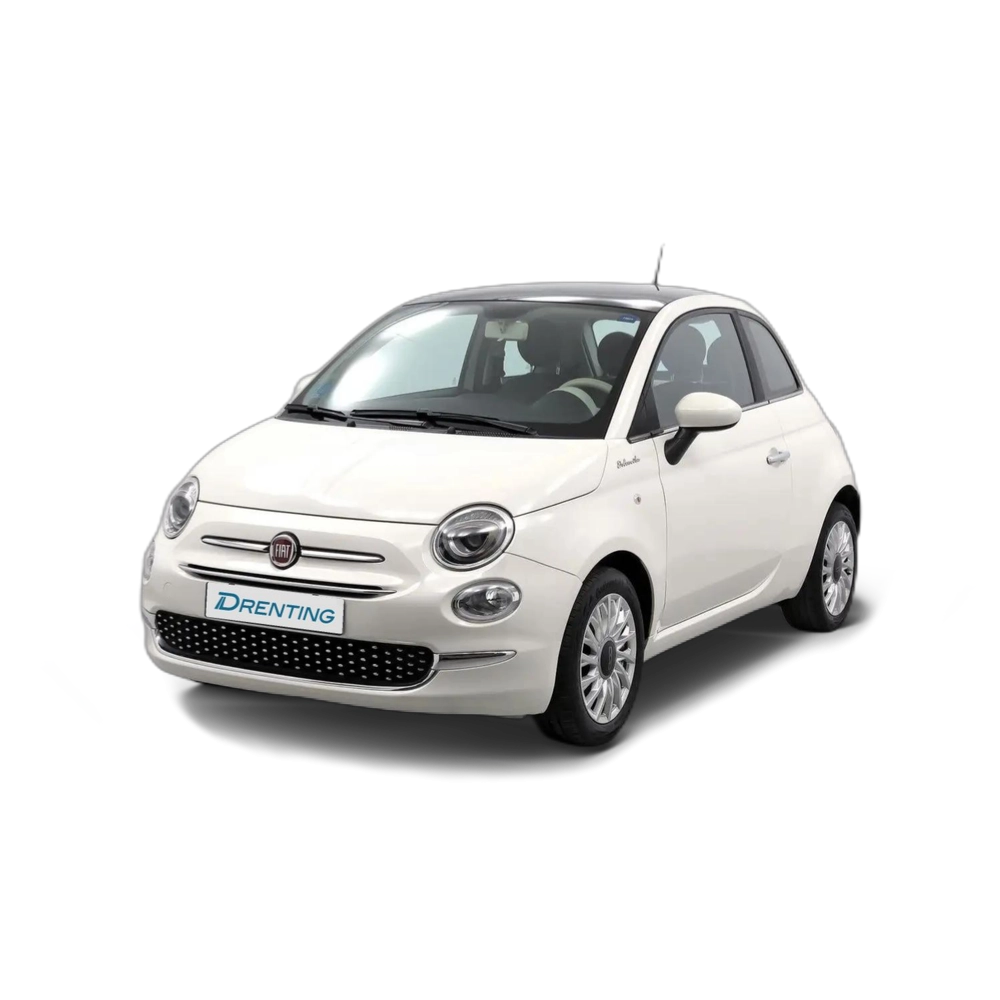 Renting Fiat 500 Dolcevita 1.0 Hybrid 52KW (70 CV) Blanco