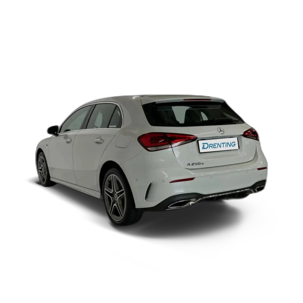 Renting Mercedes-Benz A 250 e AMG Line (EURO 6d) Blanco