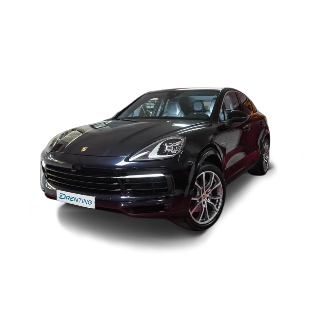 Renting Porsche Cayenne E-Hybrid Coupé Aut. Azul 1