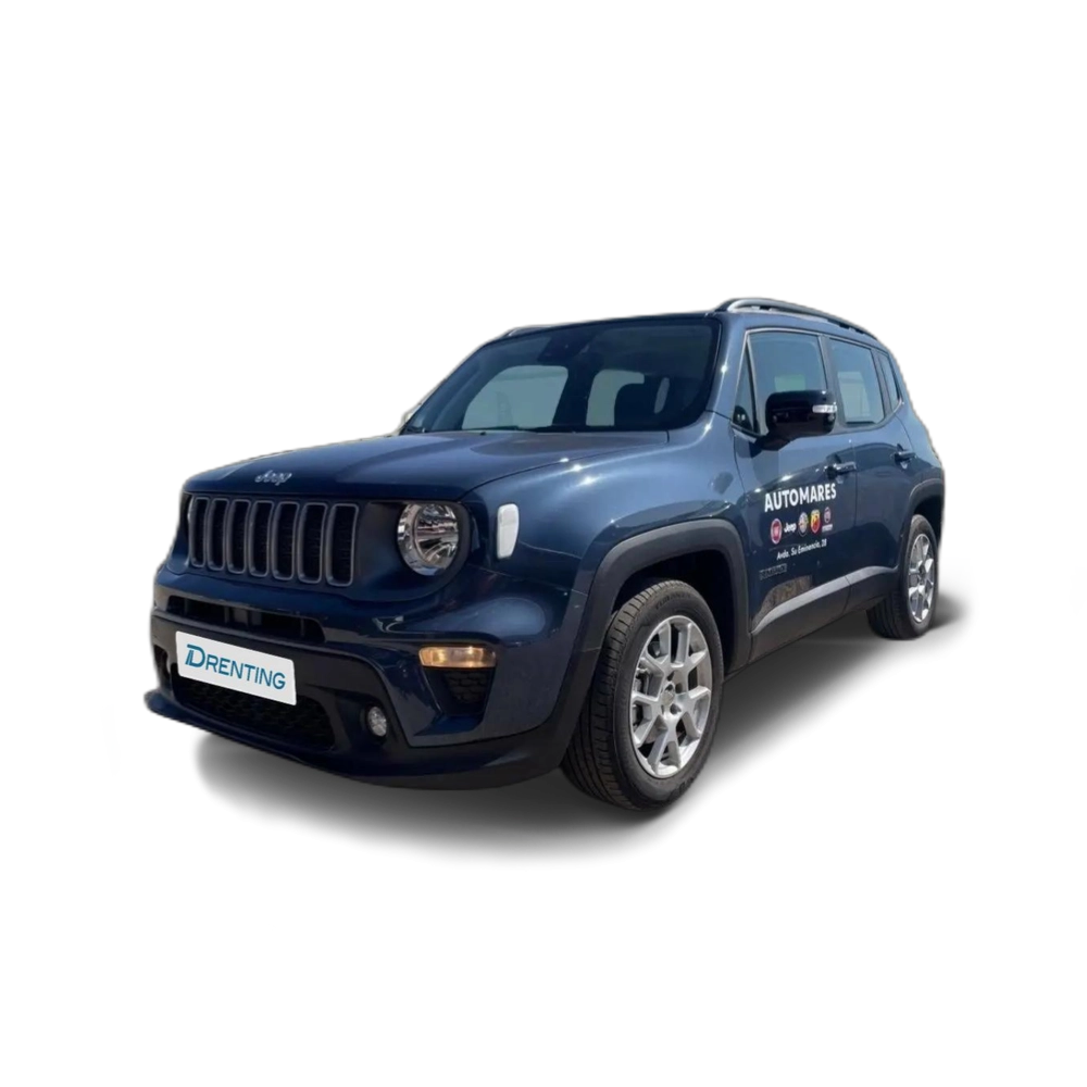 Renting Jeep Renegade eHybrid 1.5 96kW(130CV)  ATX Limited Azul 2