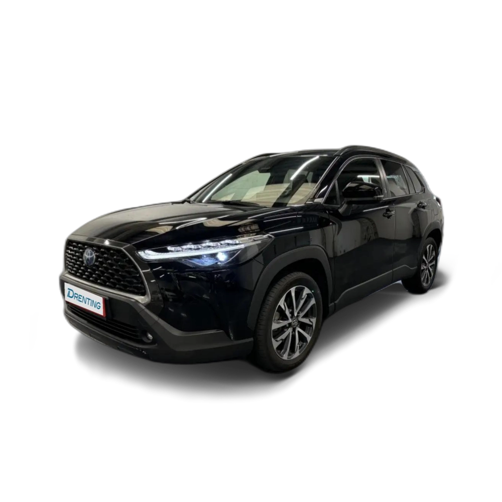 Renting Toyota Corolla Cross Hybrid 2.0 Style Plus Negro