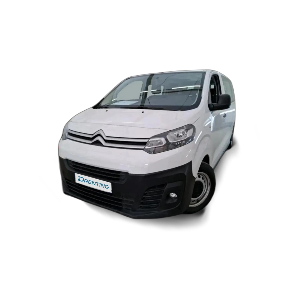 Renting Citroen Jumpy Combi 1.5 BlueHDI Talla M Confort 120 S&amp;S Blanco