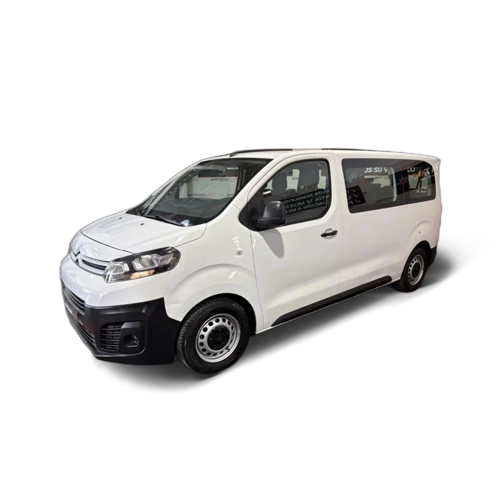 Renting Citroen Jumpy Combi BlueHDI Talla M Confort 100 Blanco
