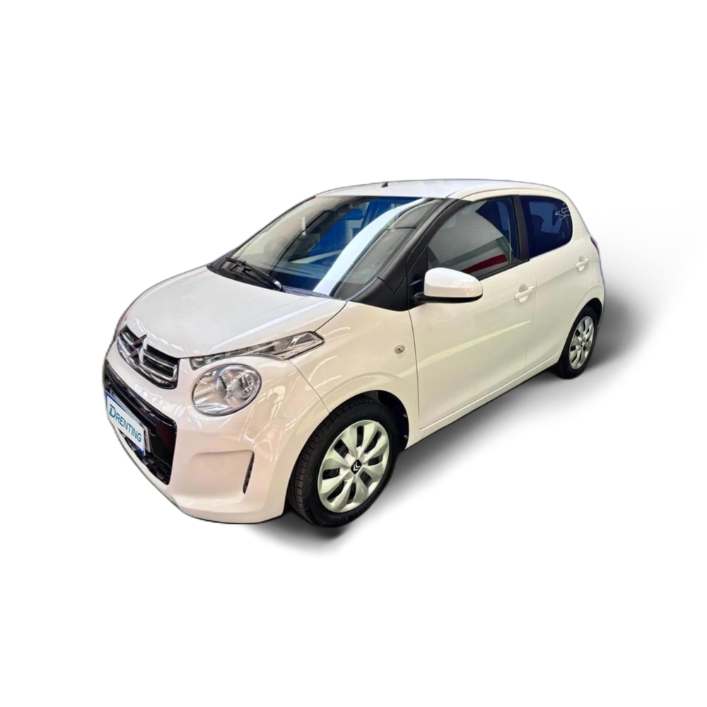 Renting Citroen C1 Pequeño Manual de 5 Puertas Blanco