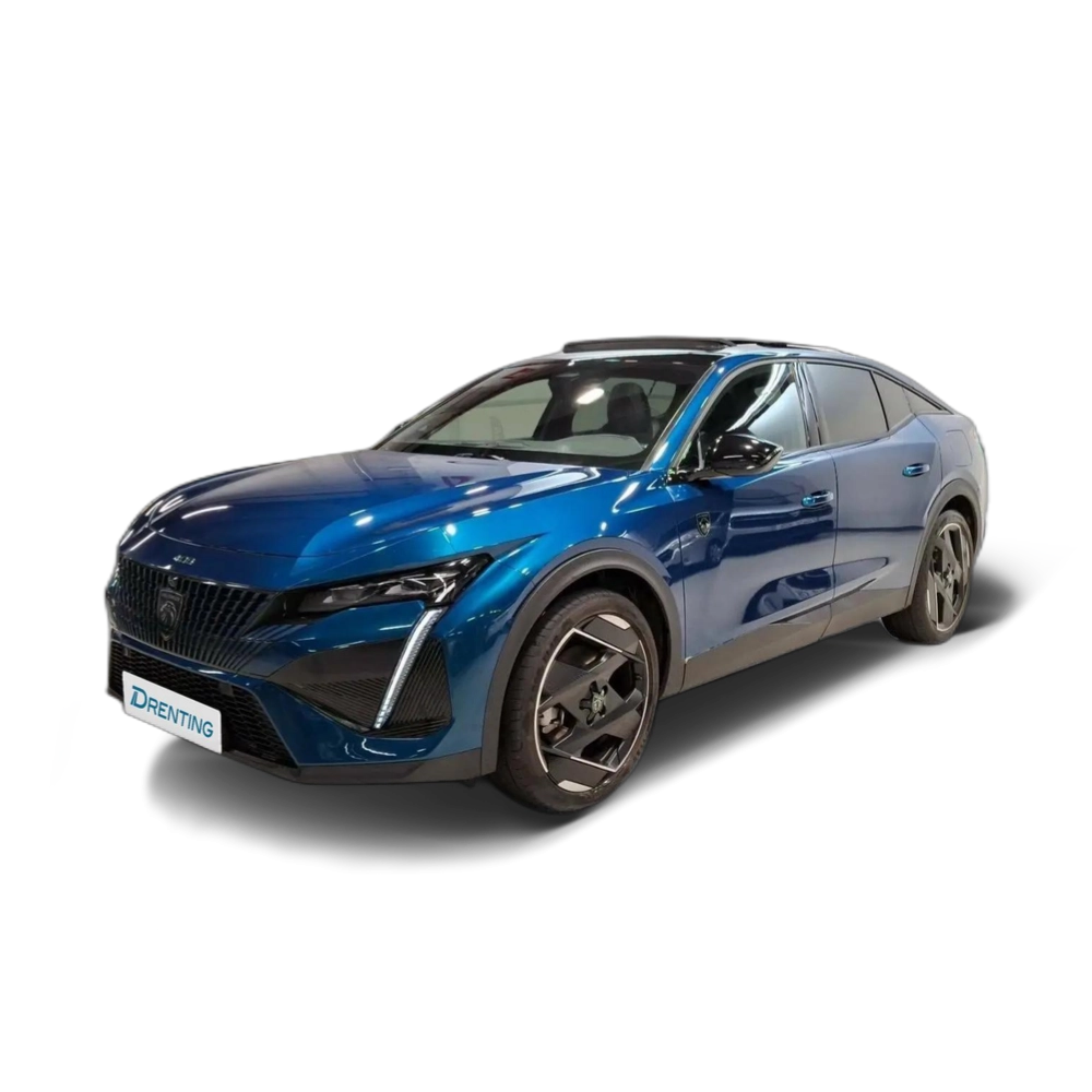 Renting Peugeot 408 PHEV 225 e-EAT8 GT Azul 2