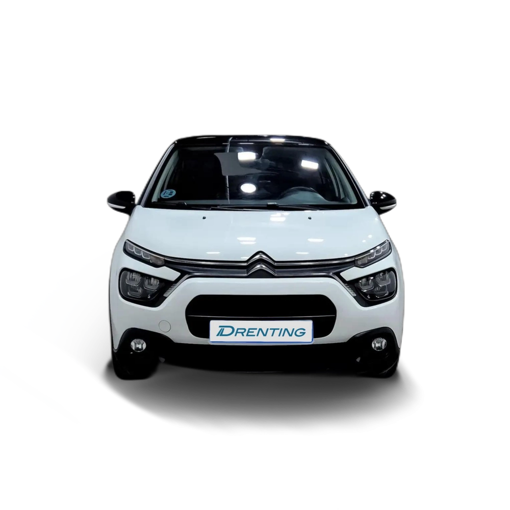 Renting Citroen C3 PureTech 60KW (83CV) Shine Blanco 2