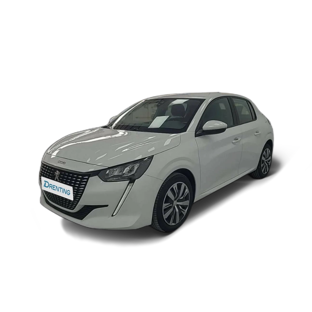 Renting Peugeot 208 PureTech 73kW (100CV) Active Blanco