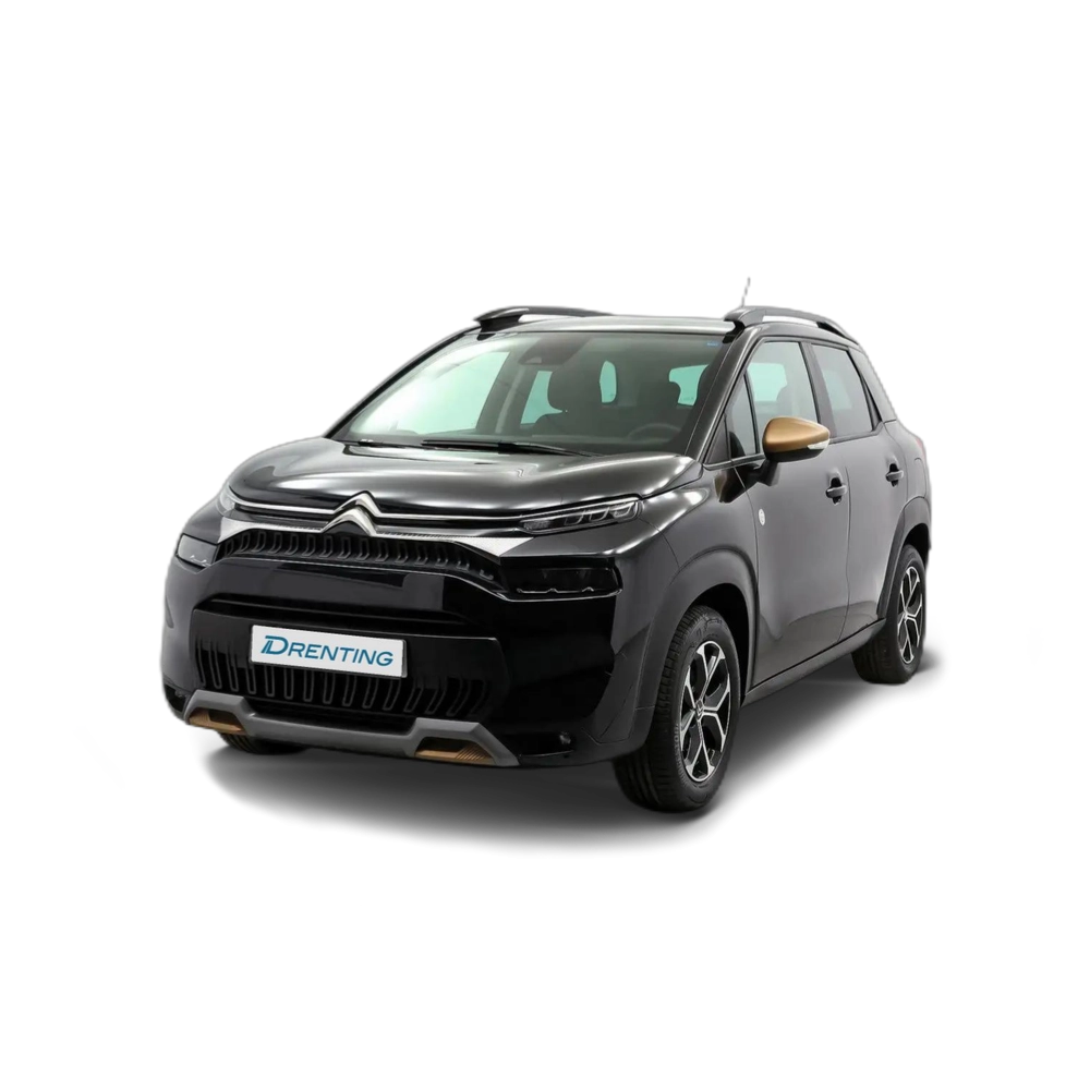 Renting Citroen C3 Aircross Puretech S&amp;S C-Series 110 Negro 1