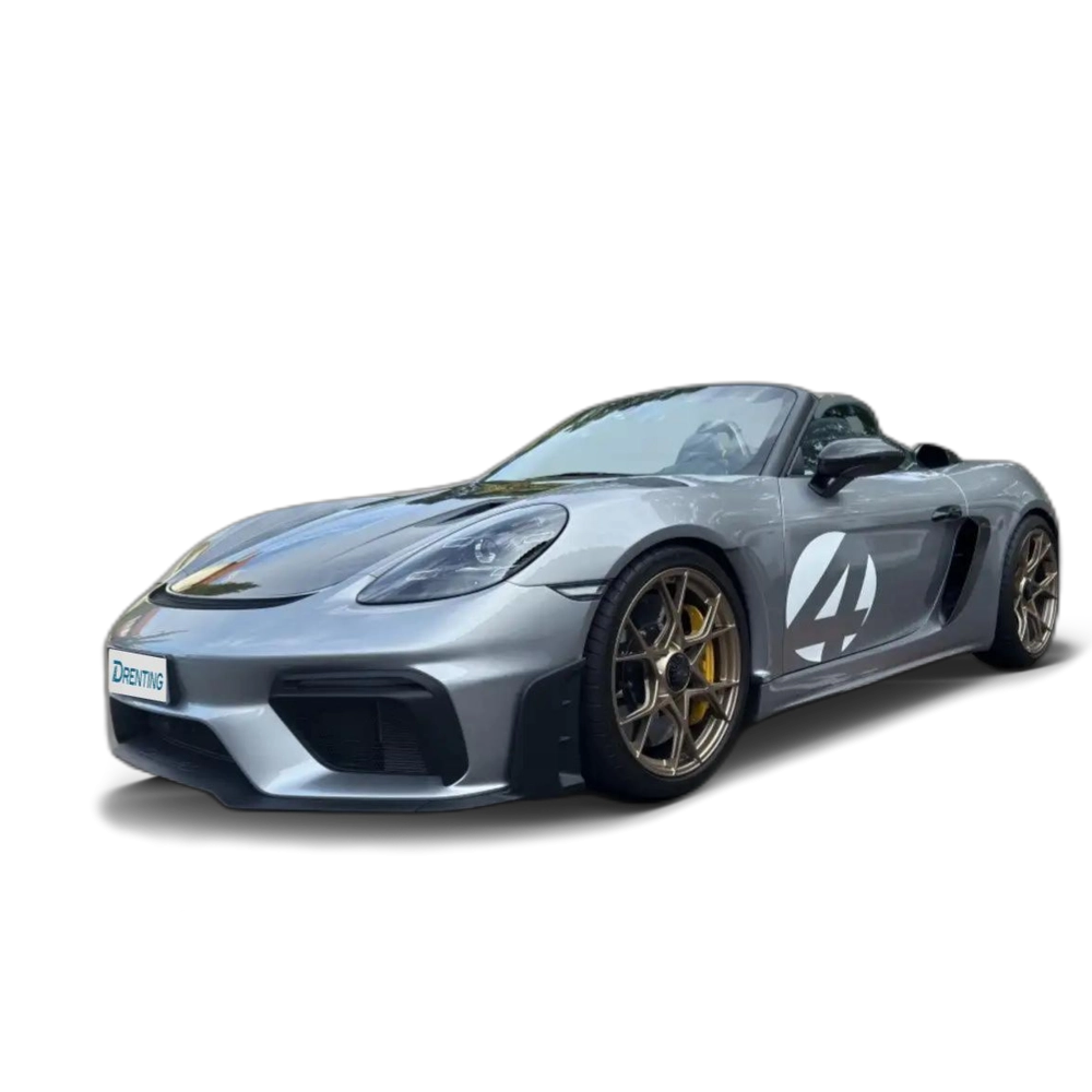 Renting Porsche 718 Spyder RS PDK Plateado