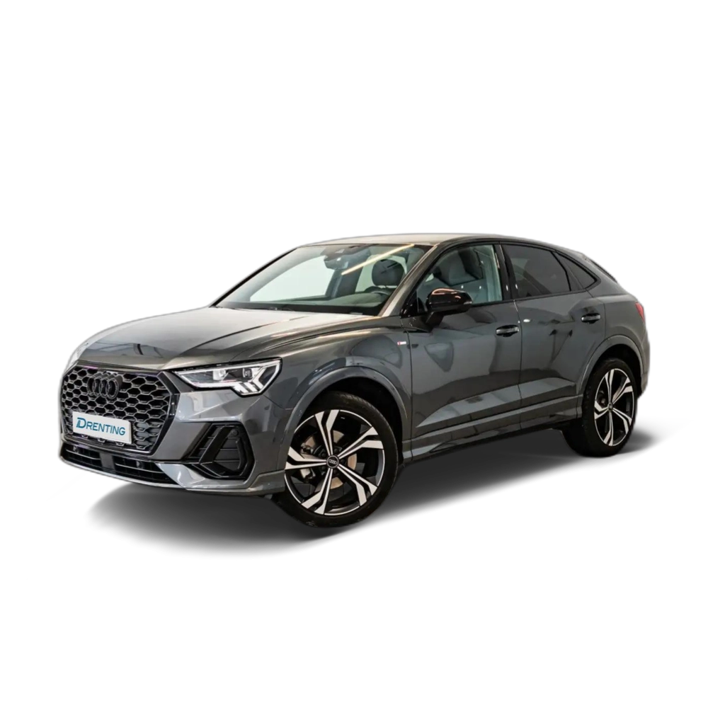 Renting Audi Q3 Sportback 35 TDI Black line S tronic Gris 3