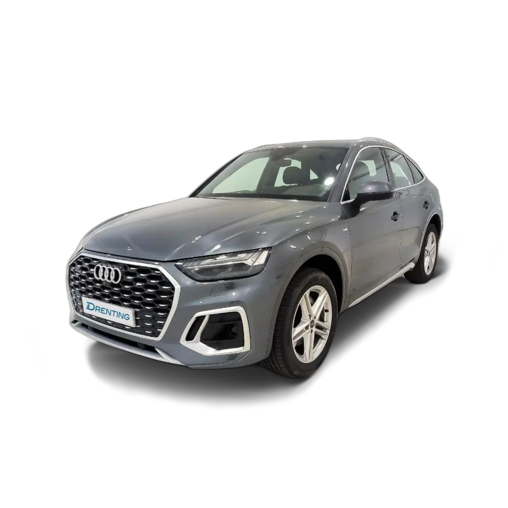 Renting Audi Q5 Sportback 40 TDI quattro-ultra S line S tronic 150 Gris 4