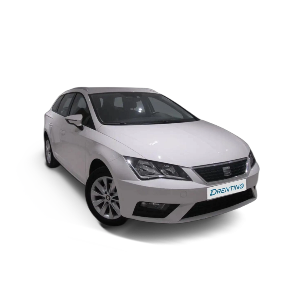 Renting SEAT Leon ST 1.6TDI CR S&amp;S Style 115 Blanco 2