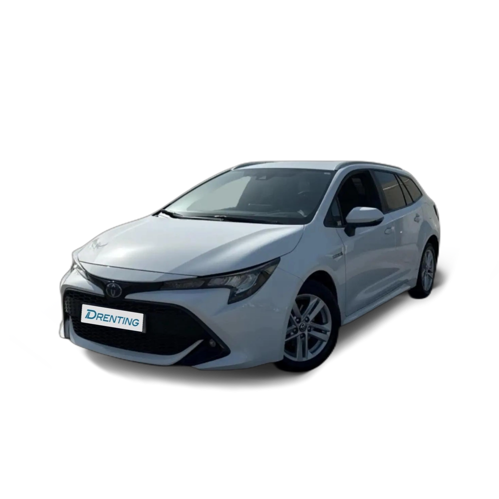 Renting Toyota Corolla Touring Sports 125H Active Tech Blanco 1