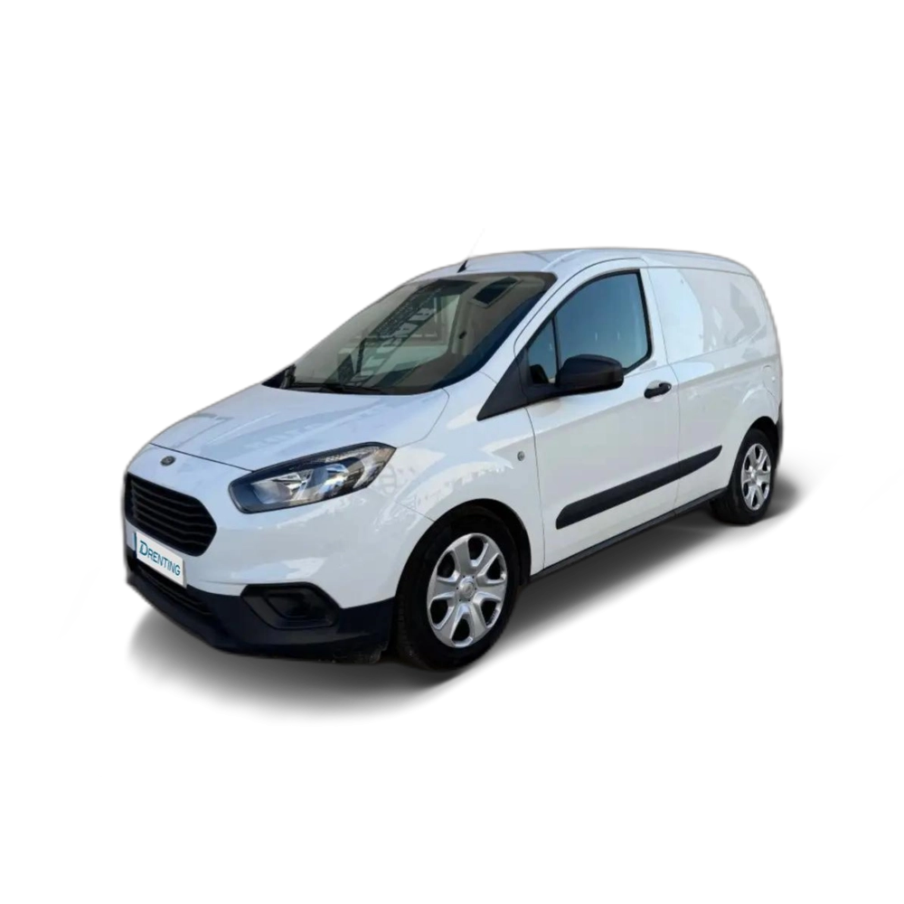 Renting Ford Transit Courier Van 1.5TDCi Ambiente 75 Blanco