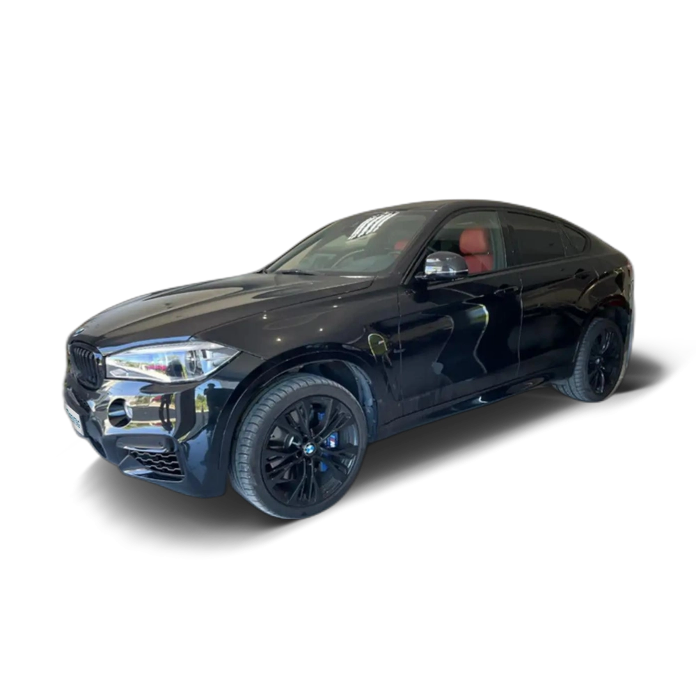 Renting BMW X6 xDrive M50dA Negro