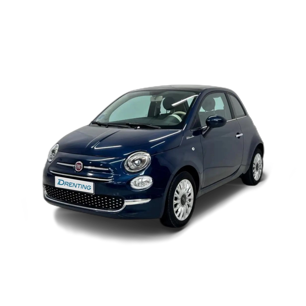 Renting Fiat 500 1.0 Hybrid Dolcevita 52kW Azul