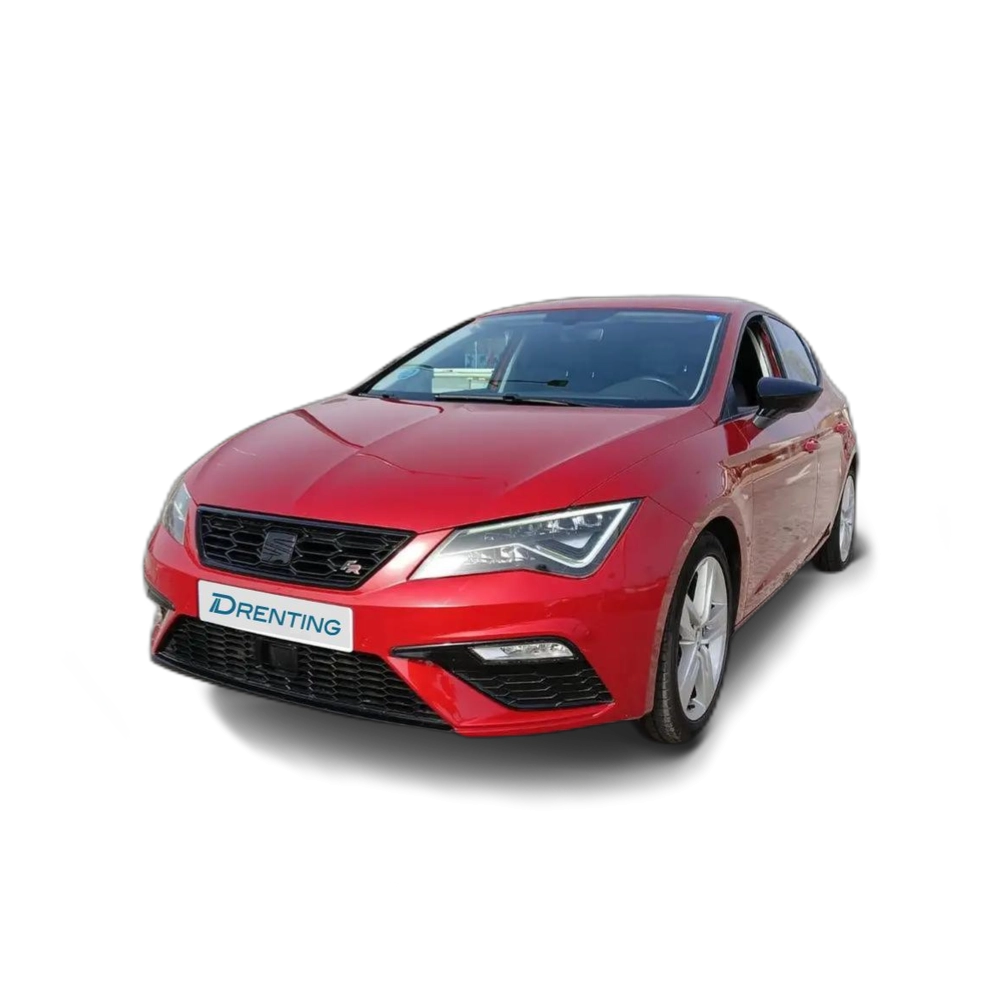 Renting SEAT Leon 1.5 TSI 110kW DSG7 SS FR Fast Edition Rojo