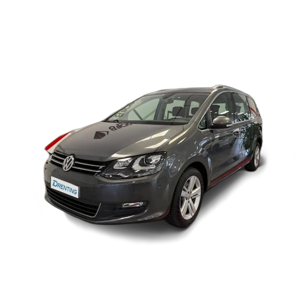 Renting Volkswagen Sharan 2.0TDI Advance DSG 110kW Gris