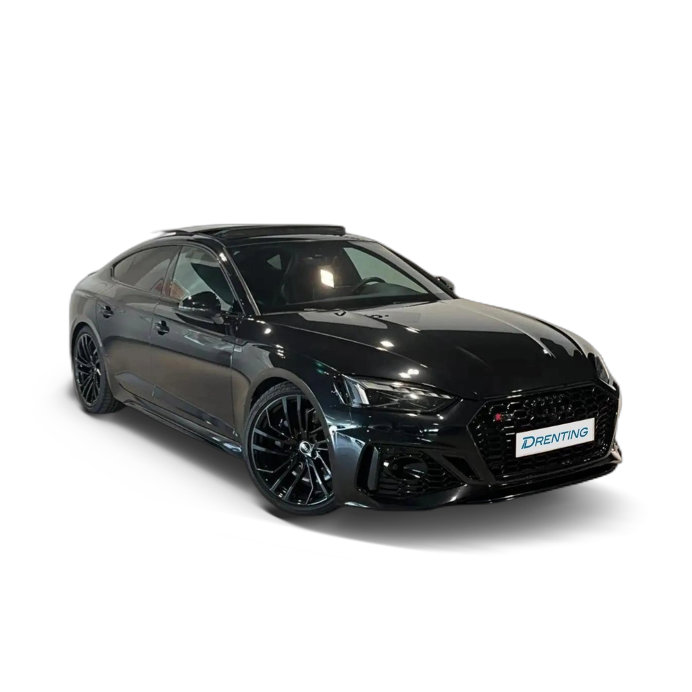 Renting Audi RS5 Sportback 2.9 TFSI quattro tiptronic Negro
