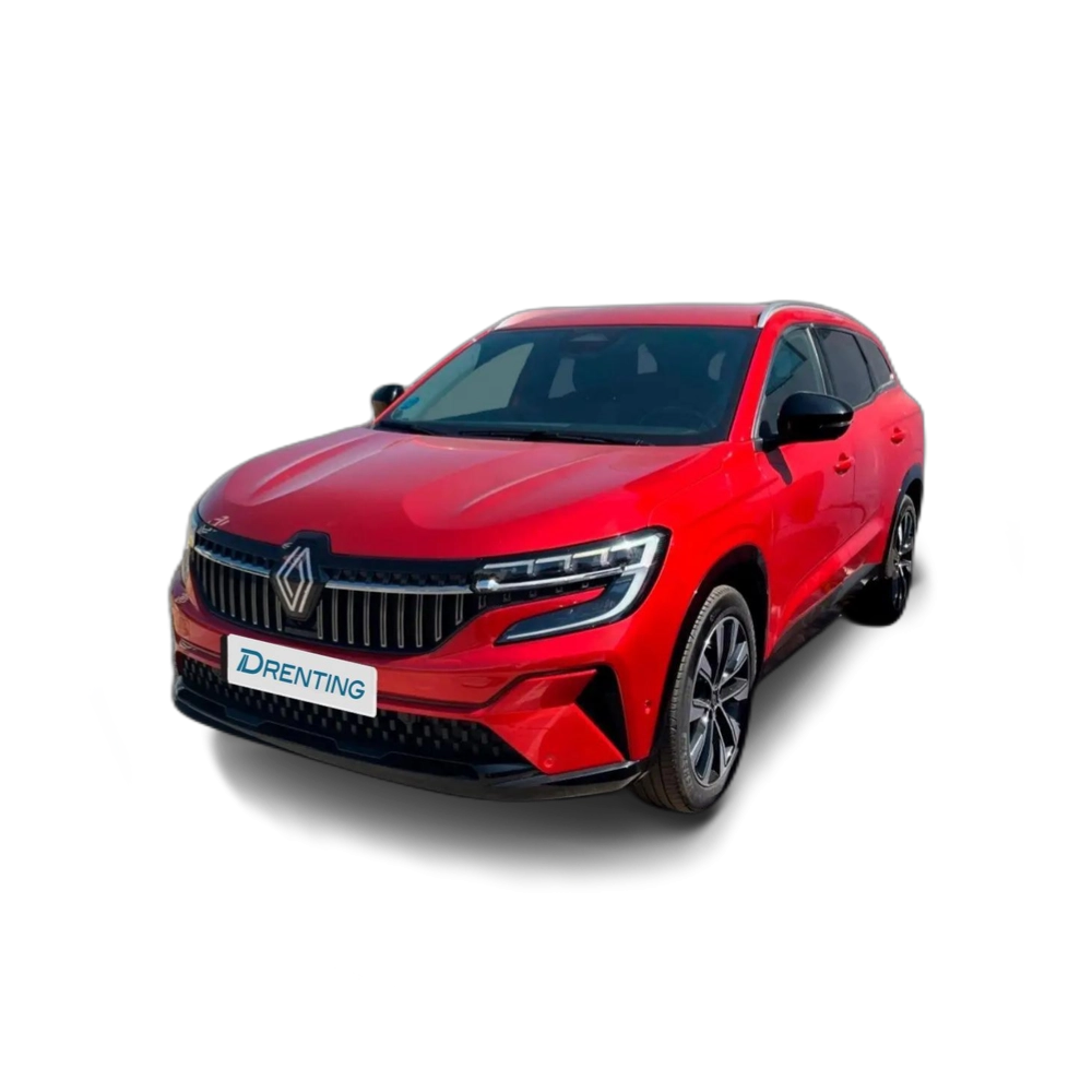 Renting Renault Espace Techno E-Tech full hybrid 146kW Rojo