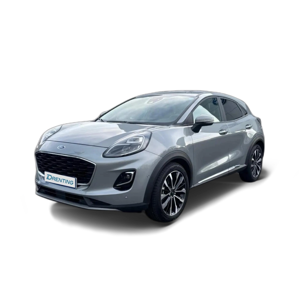 Renting Ford Puma 1.0 EcoBoost MHEV Titanium X Aut. 155 Plateado