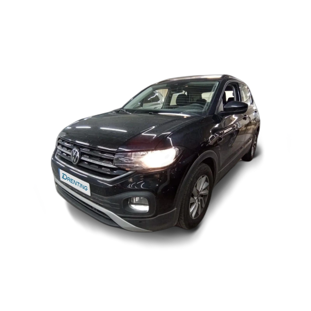Renting Volkswagen T-Cross 1.0 TSI Advance DSG7 85kW Negro