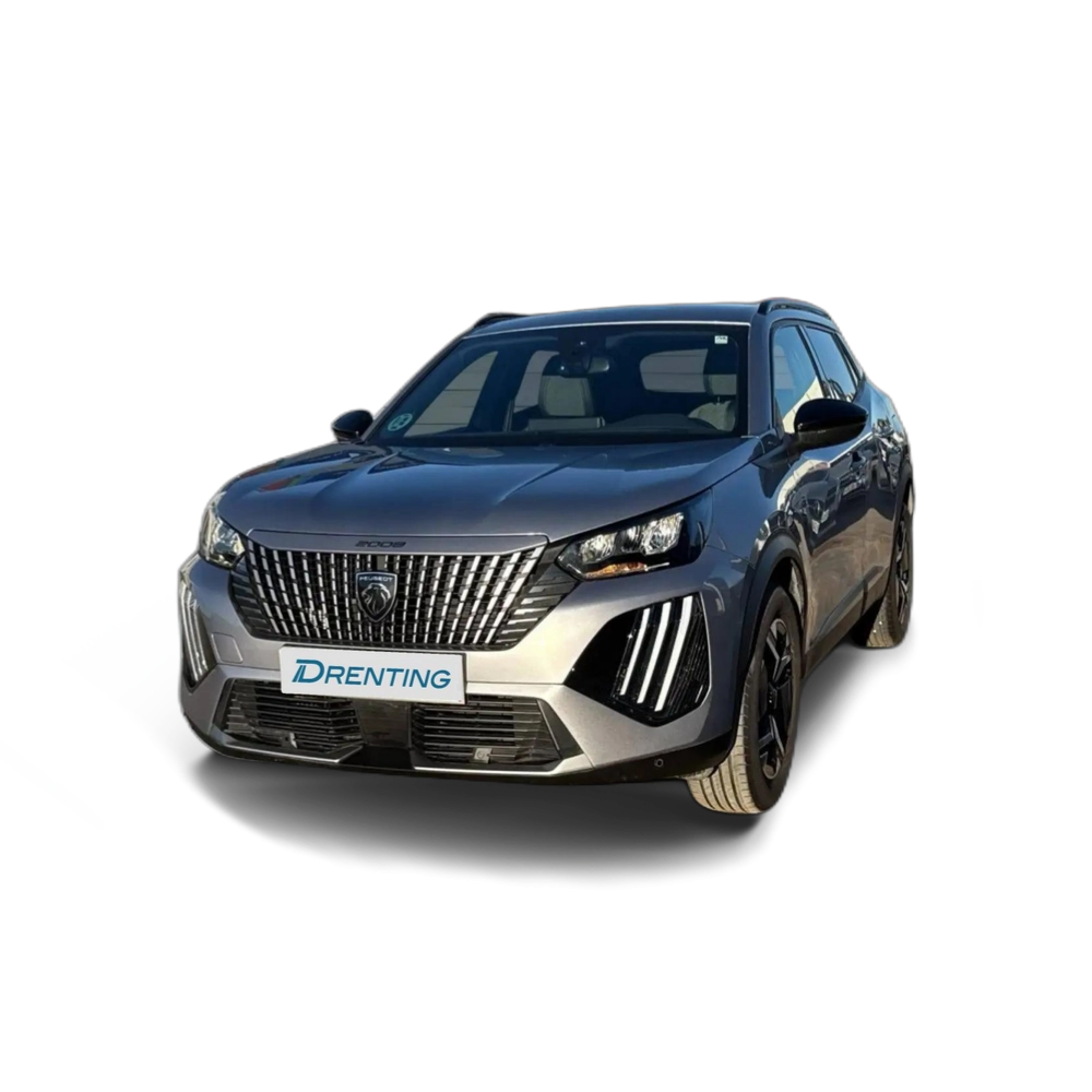 Renting Peugeot 2008 1.2 PureTech S&amp;S Allure Pack 100 Gris