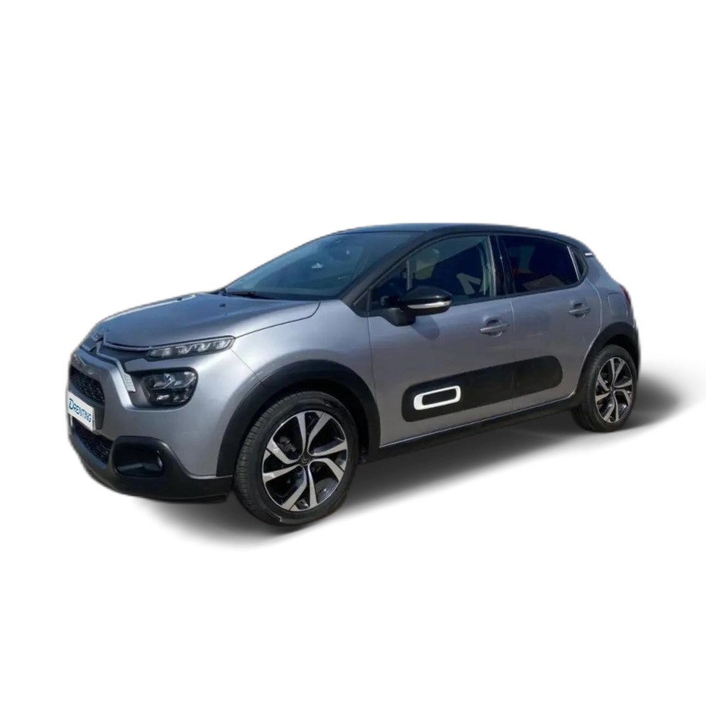 Renting Citroen C3 1.2 PureTech S&amp;S Shine 110 Gris 1