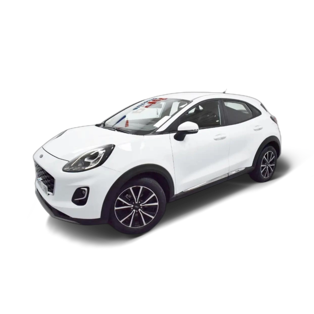 Renting Ford Puma 1.5 Ecoblue Titanium 120 Blanco