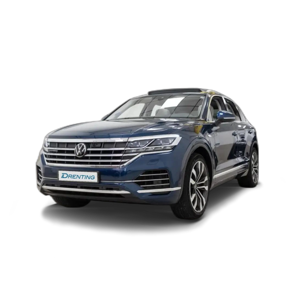 Renting Volkswagen Touareg 3.0TSI V6 eHybrid Atmosphere 4Motion Tiptronic Azul