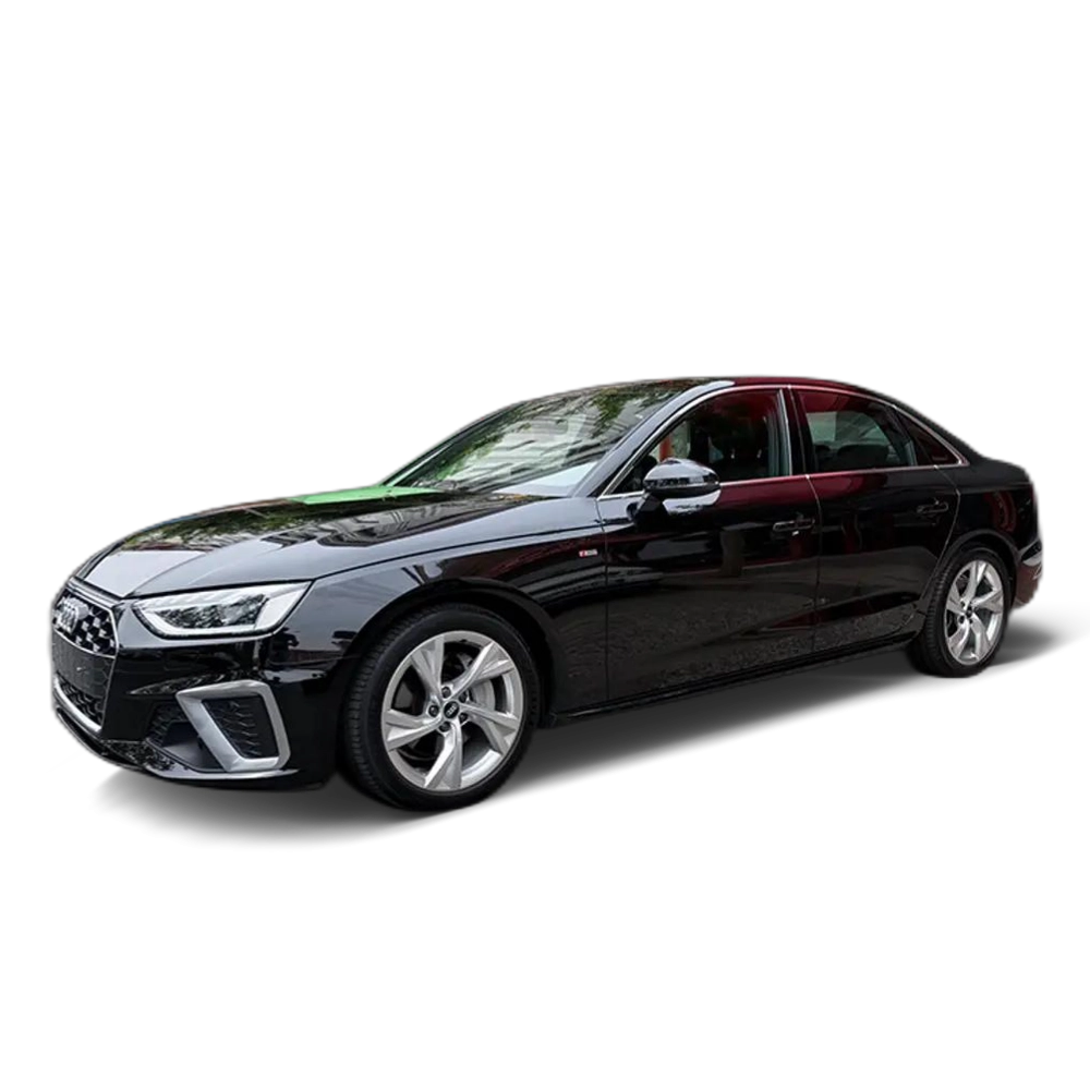 Renting Audi A4 40 TFSI S line S tronic 150kW Negro