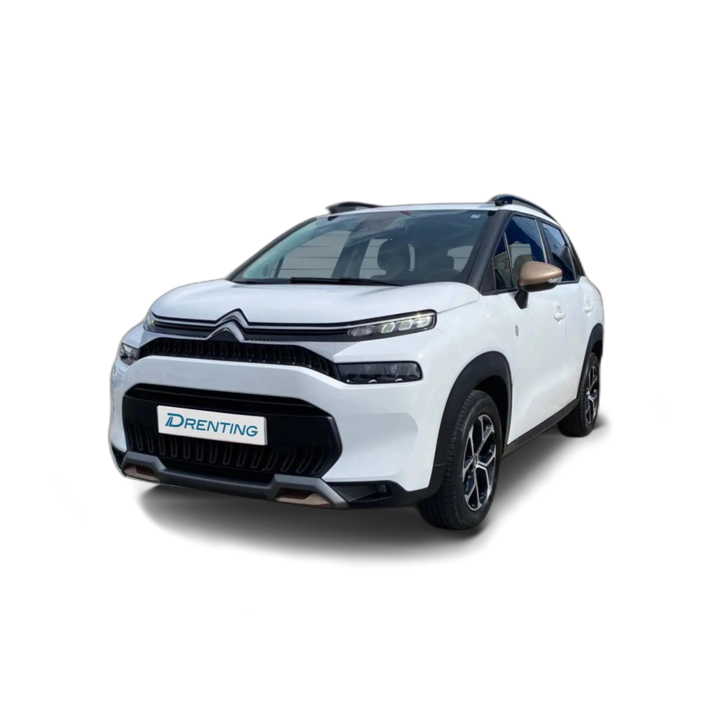 Renting Citroen C3 Aircross Puretech S&amp;S Shine Pack 110 Blanco