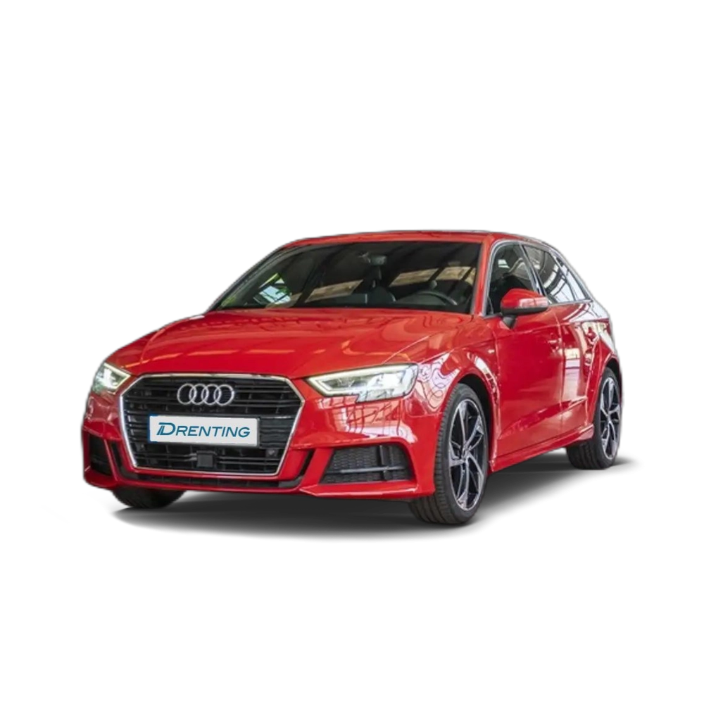 Renting Audi A3 Sportback 30 TDI ALL-IN edition 85kW Rojo