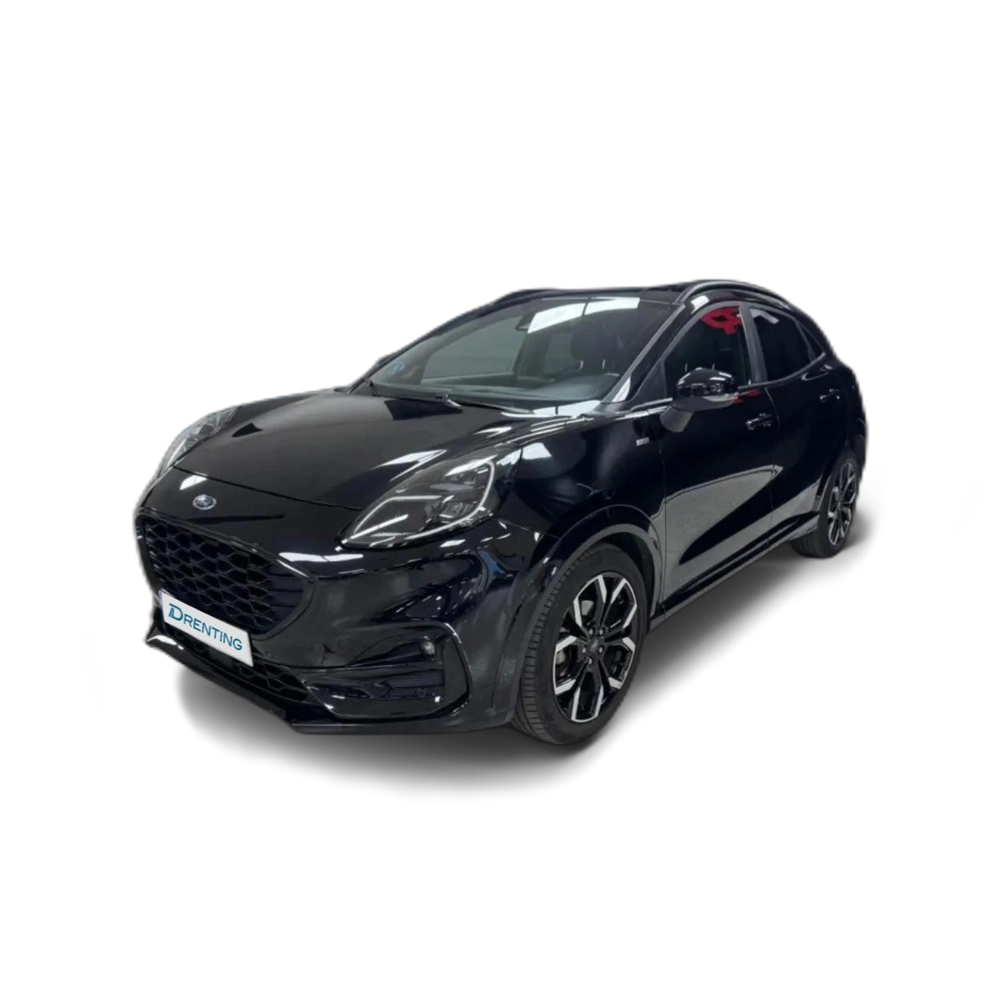 Renting Ford Puma 1.0 EcoBoost MHEV ST-Line X Aut. 155 Negro