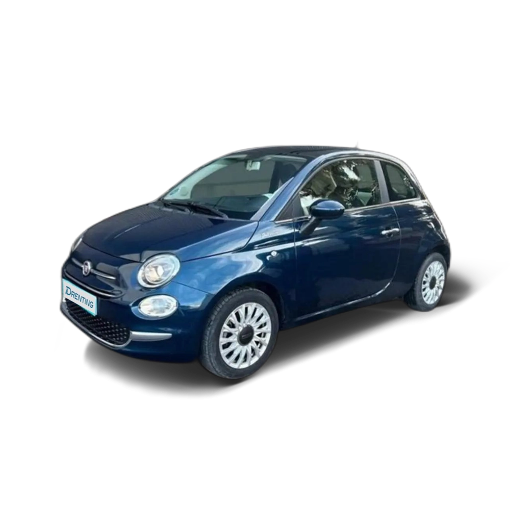 Renting Fiat 500 1.0 Hybrid 51KW (70 CV) Dolcevita Azul