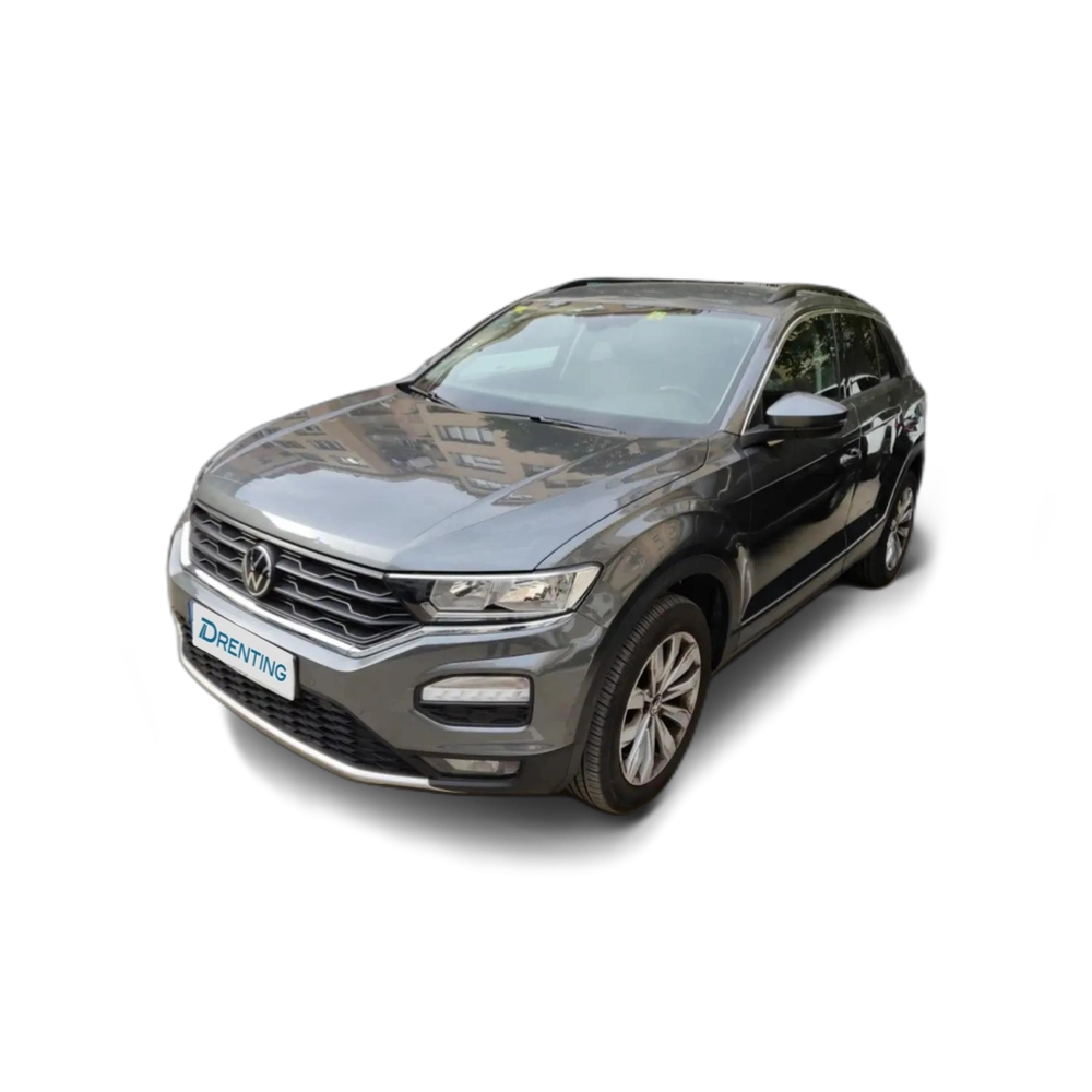 Renting Volkswagen T-Roc 1.5 TSI Advance Style DSG7 Gris 1