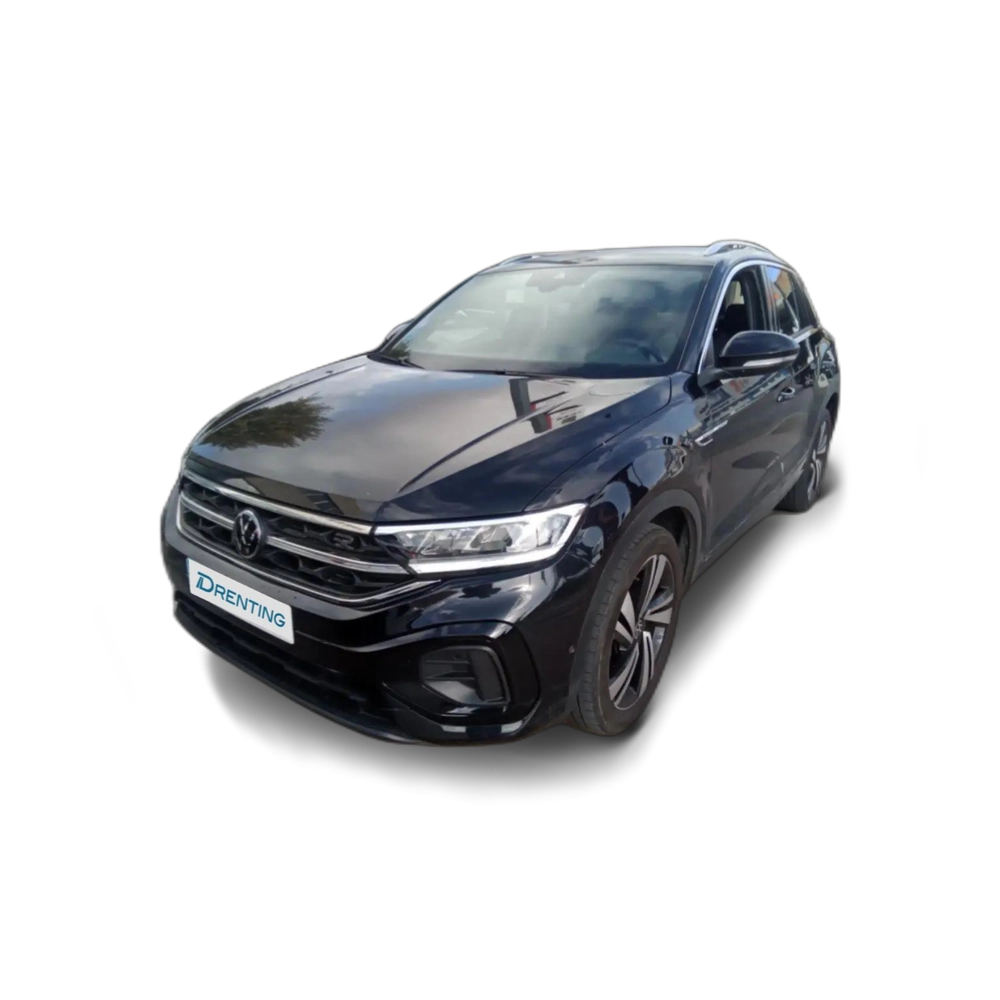 Renting Volkswagen T-Roc 1.5 TSI R-Line kW DSG7 110KW Negro