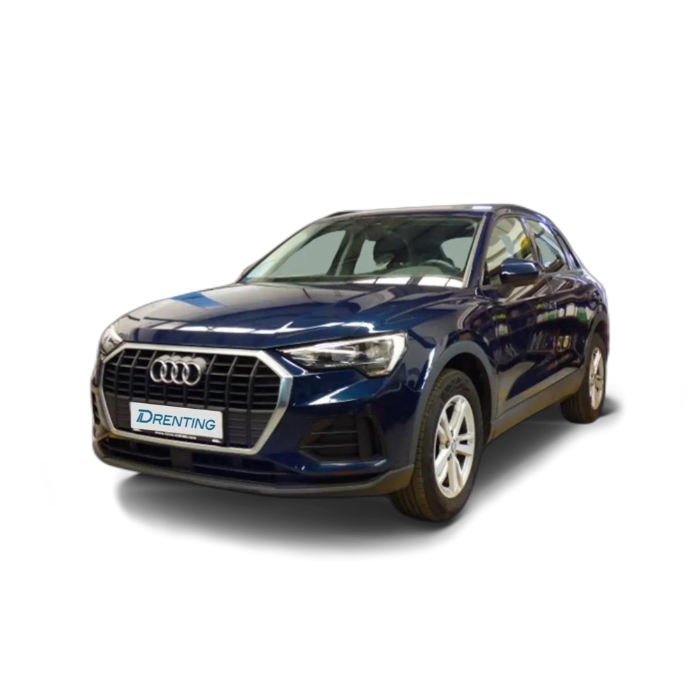 Renting Audi Q3 35 TFSI S tronic Azul
