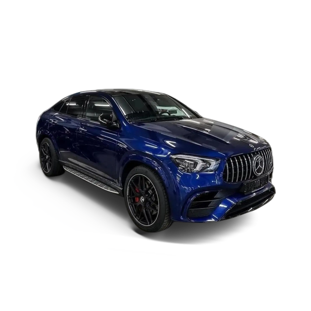 Renting Mercedes-Benz GLC 63 AMG Coupé 4Matic+ Speedshift MCT 9G Azul