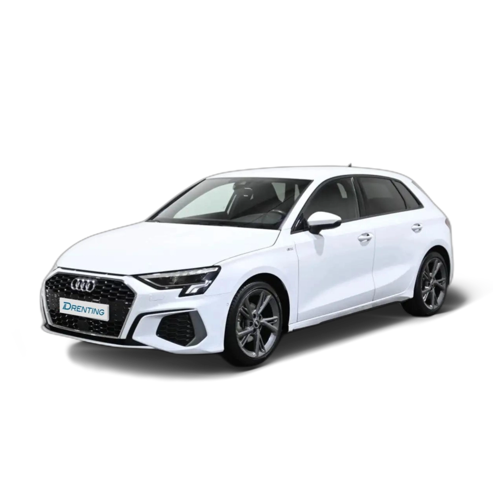 Renting Audi A3 Sportback 35TDI S line S tronic Blanco 1