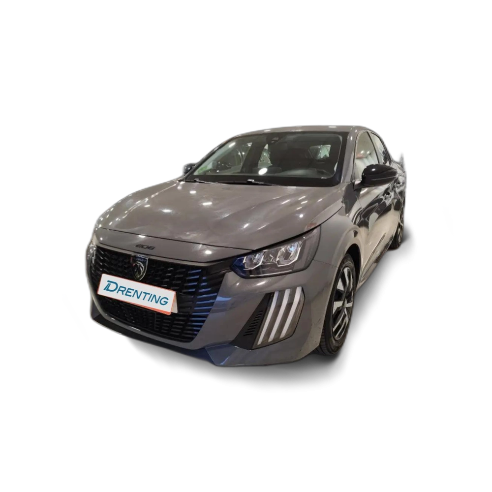 Renting Peugeot 208 1.2 Puretech S&amp;S Active 100 Gris 1