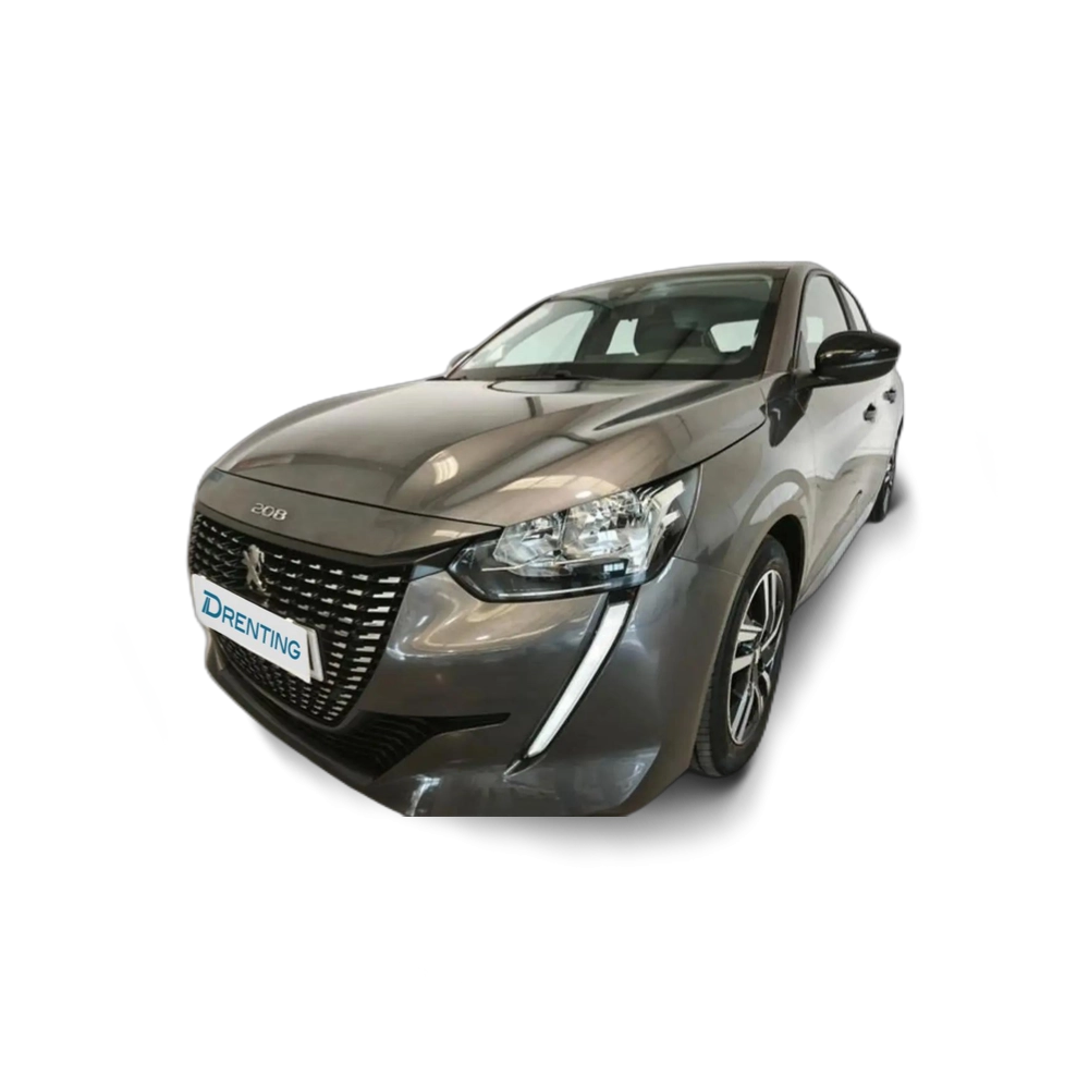 Renting Peugeot 208 1.2 Puretech S&amp;S Allure Pack EAT8 100 Gris